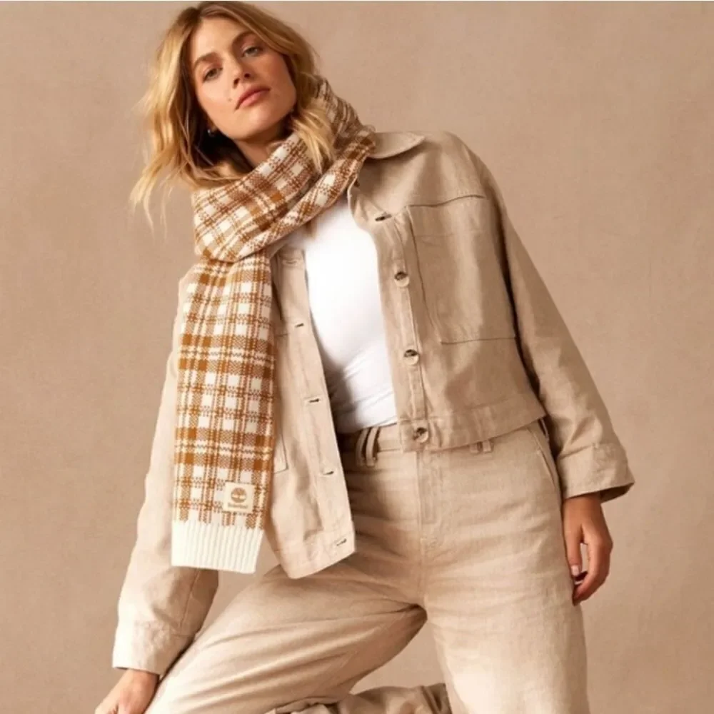 Timberland Plaid Scarf